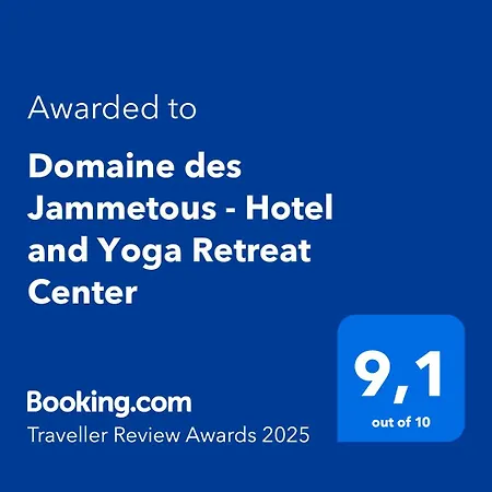 Alojamento de Acomodação e Pequeno-almoço Domaine Des Jammetous - And Yoga Retreat Center